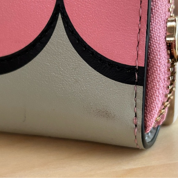 Kate Spade Instarsia Scallop Rococo Pink Wallet - Picture 6 of 11